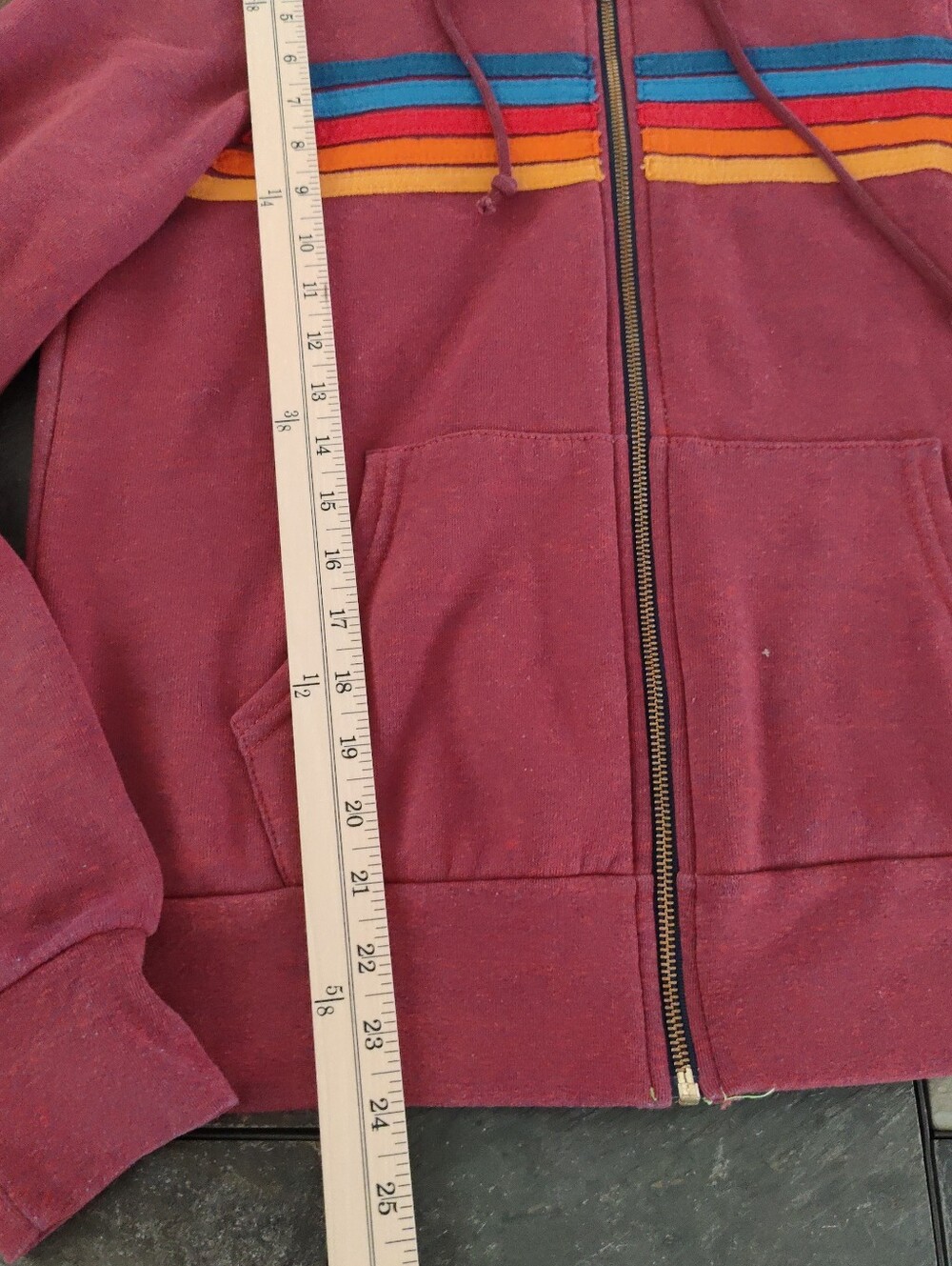 Aviator Nation 5 stripe hoodie Size small - Picture 10 of 14